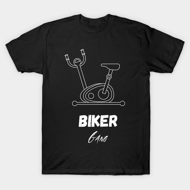 Ergometer Biker Gang T-Shirt by maxdax